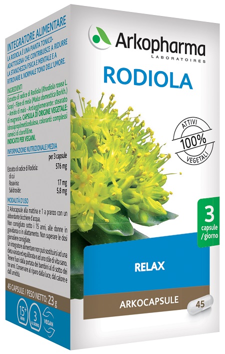 ARKO CAPSULE RODIOLA 45 CAPSULE - Doctor Vinz