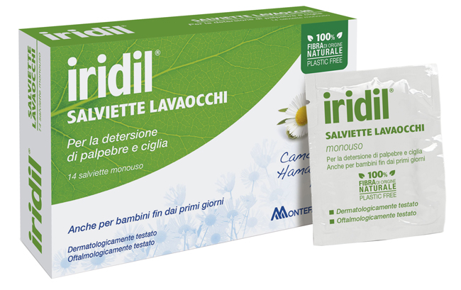 IRIDIL LAVAOCCHI 14 SALVIETTE MONOUSO - Doctor Vinz