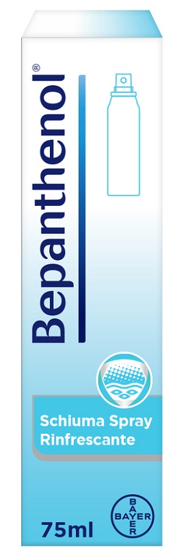 SCHIUMA SPRAY RINFRESCANTE BEPANTHENOL 75ML - Doctor Vinz