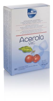 ACEROLA VITAMINA C 80 TAVOLETTE - Doctor Vinz