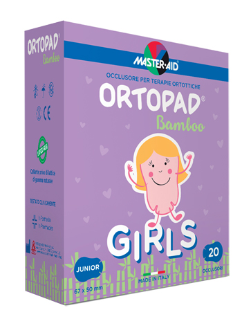 CEROTTO OCULARE PER ORTOTTICA ORTOPAD GIRLS JUNIOR 5X6,7 20 PEZZI - Doctor Vinz