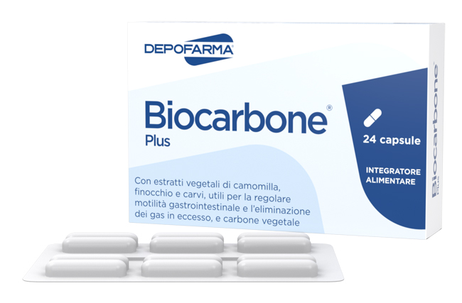 BIOCARBONE PLUS 24 CAPSULE - Doctor Vinz