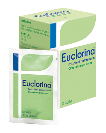 DISINFETTANTE FAZZOLETTO PER MEDICAZIONE EUCLORINA 10 PEZZI - Doctor Vinz