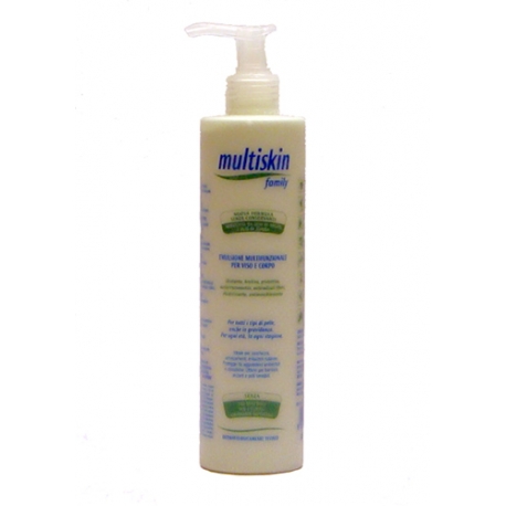 MULTISKIN FAMILY L'EMULSIONE CREMA FLUIDA VISO CORPO IDRATANTE 300 ML - Doctor Vinz