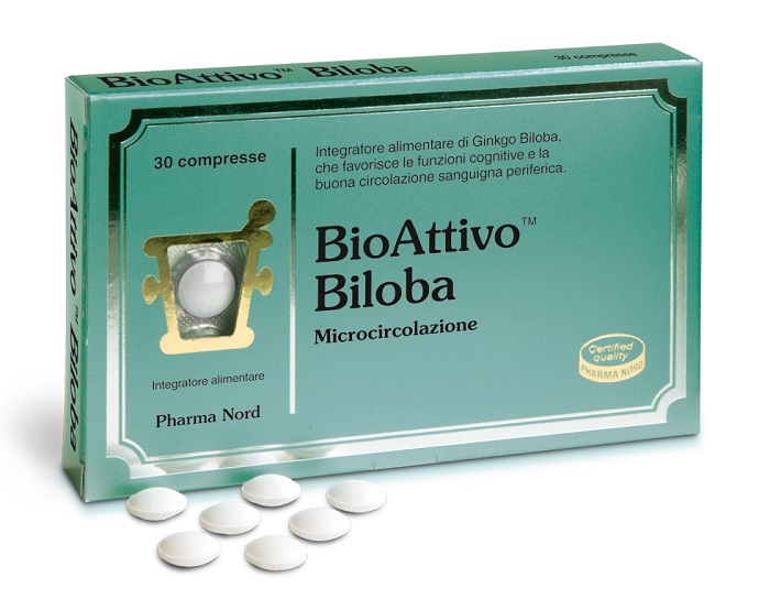 BIOATTIVO BILOBA 30 COMPRESSE - Doctor Vinz