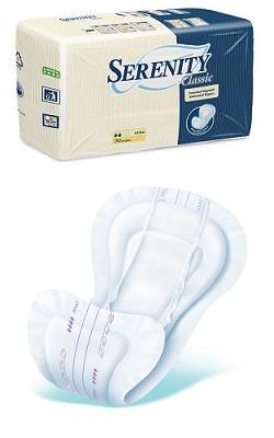 PANNOLONE PER INCONTINENZA SERENITY CLASSIC SAGOMATO PLUS TESSUTO NON TESSUTO 30 PEZZI - Doctor Vinz