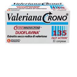 VALERIANA CRONO 135 CON DUOFLAVINA FAST ACTION 30 COMPRESSE - Doctor Vinz