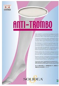 ANTITROMBO SOLIDEA CALZA BIANCO LARGE - Doctor Vinz