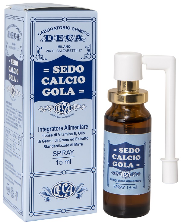 SEDO CALCIO GOLA SPRAY 15 ML - Doctor Vinz