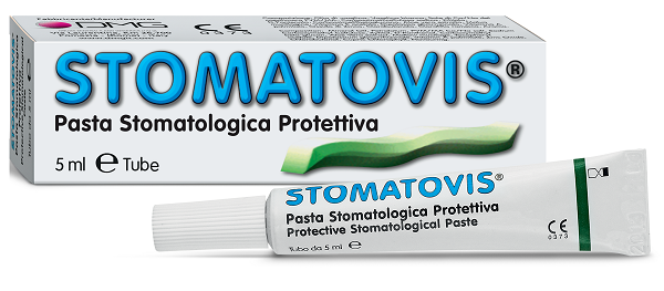 PASTA STOMATOLOGICA PROTETTIVA STOMATOVIS STOMATITI AFTOSE 5 ML - Doctor Vinz