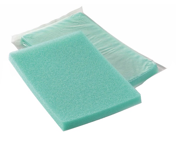 MEDICAZIONE IN COMPRESSE DI POLIURETANO ESPANSO FORMATO DA RETICOLI CELLULARI A NIDO D'APE 10PZ 15X10X2CM - Doctor Vinz