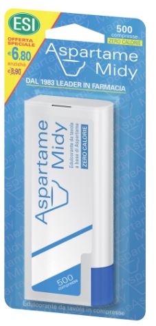 ESI ASPARTAME MIDY 500 COMPRESSE OFFERTA SPECIALE - Doctor Vinz