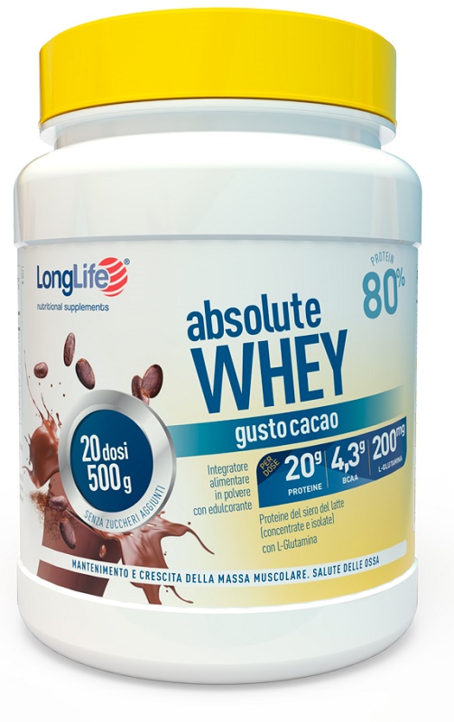LONGLIFE ABSOLUTE WHEY CACAO - Doctor Vinz