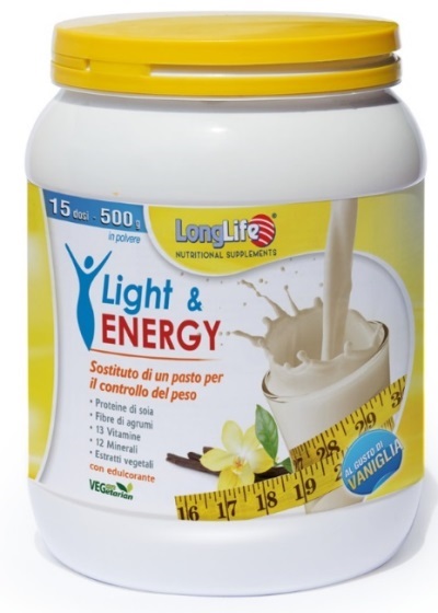 LONGLIFE LIGHT & ENERGY VANIGLIA 500 G - Doctor Vinz