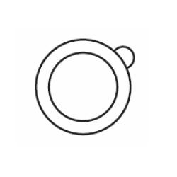 ANELLO MODELLABILE PER PLACCA APT 7806 IN IDROCOLLOIDE DIAMETRO 98MM 10 PEZZI CODICE ARTICOLO 7806 - Doctor Vinz