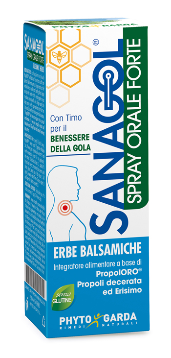 SANAGOL SPRAY FORTE ERBE BALSAMICHE 20 ML - Doctor Vinz