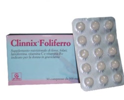 CLINNIX FOLIFERRO 30 COMPRESSE - Doctor Vinz