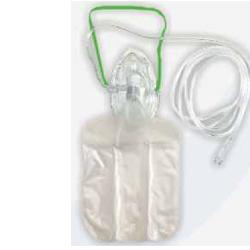 MASCHERA OSSIGENOTERAPIA +TUBO+RESE - Doctor Vinz