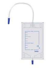 SACCA DI DRENAGGIO GAMBA PER INCONTINENZA TUBO 10 CM 10 PEZZI - Doctor Vinz