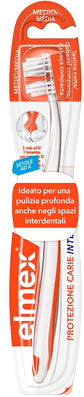 ELMEX INTERX SPAZZOLINO PROTEZIONE CARIE TESTINA CORTA - Doctor Vinz
