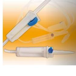 DEFLUSSORE PER INFUSIONE STERILE FLEBO SENZA AGO CON ROLLER CURA IN APIROGENO MONOUSO 1 PEZZO - Doctor Vinz