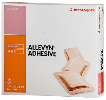 MEDICAZIONE IDROCELLULARE STERILE ALTAMENTE ASSORBENTE ADESIVA IN SCHIUMA DI POLIURETANO 12,5X12,5CM 10 PEZZI - Doctor Vinz