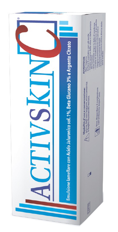 EMULSIONE IAMELLARE ACTIV SKIN CON ACIDO JALURONICO 1% BETA GLUCANO 3% E ARGENTO CITRATO 30 ML - Doctor Vinz