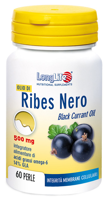 LONGLIFE OLIO RIBES NERO 60 PERLE - Doctor Vinz