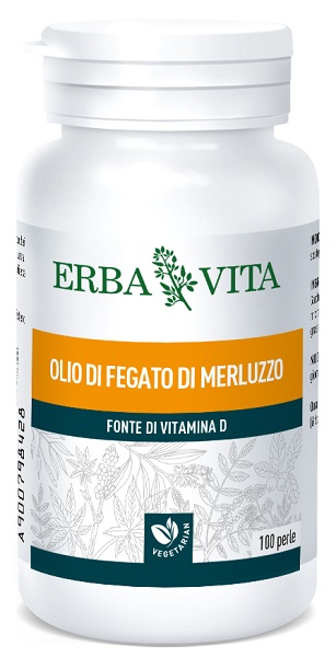 OLIO FEGATO MERLUZZO 100 PERLE 453 MG - Doctor Vinz