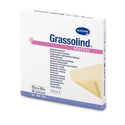 GARZA PARAFFINATA GRASSOLIND 10X10CM 10 PEZZI - Doctor Vinz