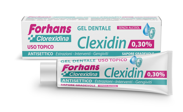 FORHANS CLEXIDIN COLLUTORIO IN GEL ALLA CLOREXIDINA 0,30% 30 - Doctor Vinz