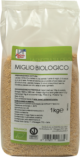 FSC MIGLIO DECORTICATO BIO 1 KG - Doctor Vinz