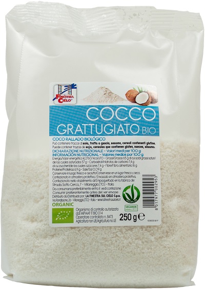 COCCO GRATTUGIATO BIO 250 G - Doctor Vinz