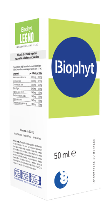 BIOPHYT LEGNO 50 ML SOLUZIONE IDROALCOLICA - Doctor Vinz