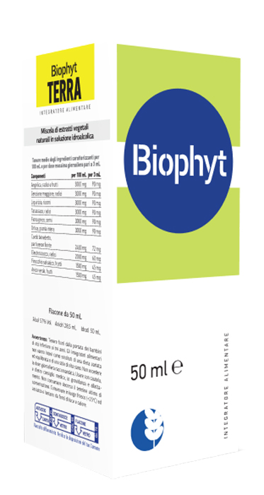 BIOPHYT TERRA 50 ML SOLUZIONE IDROALCOLICA - Doctor Vinz