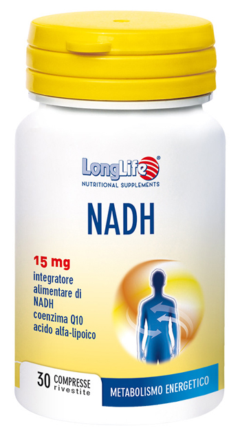 LONGLIFE NADH C/Q10 30 COMPRESSE - Doctor Vinz