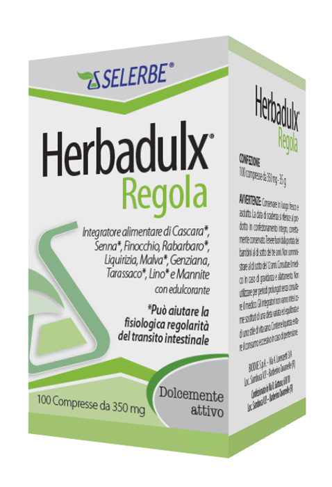 HERBADULX REGOLA 100 COMPRESSE - Doctor Vinz