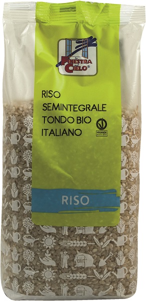 FSC RISO SEMINTEGRALE TONDO BIO 1000 G - Doctor Vinz