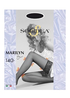 MARILYN 140 SHEER CALZA AUTOREGGENTE CAMMELLO 3 - Doctor Vinz