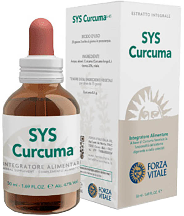 SYS CURCUMA GOCCE 50 ML - Doctor Vinz