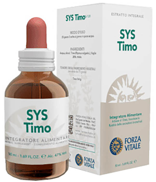 SYS TIMO VOLGARE GOCCE 50 ML PROFESSIONAL - Doctor Vinz