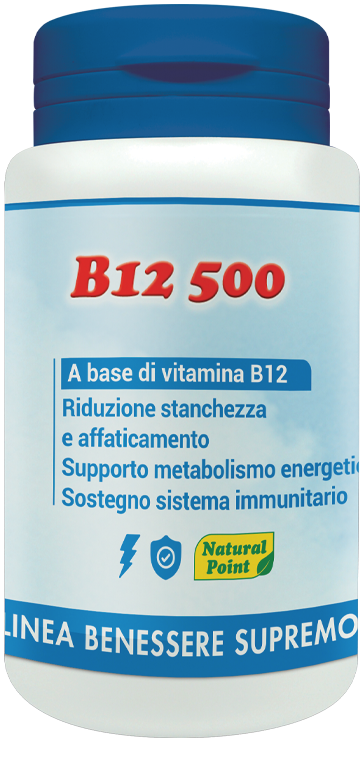 B12 500 CIANOCOBALAMINA 100 CAPSULE VEGETALI - Doctor Vinz