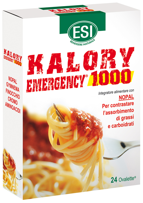 ESI KALORY EMERGENCY 1000 24 OVALETTE - Doctor Vinz