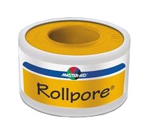 CEROTTO IN ROCCHETTO MASTER-AID ROLLPORE TESSUTO NON TESSUTO 5X2,5 - Doctor Vinz