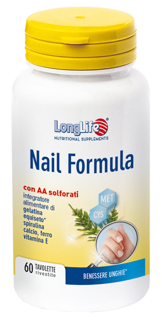 LONGLIFE NAIL FORMULA 60 TAVOLETTE - Doctor Vinz