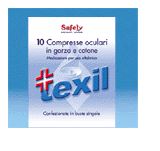 PRONTEX GARZA COMPRESSA OCULARE NON ADESIVA COTONE 10 PEZZI - Doctor Vinz