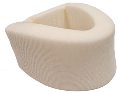 COLLARE CERVICALE MORBIDO MISURA MEDIA PER ARTROSI CERVICALE E COLPO DI FRUSTA REGOLAZIONE DELLA CIRCONFERENZA TRAMITE CINGHIE POSTERIORI IN VELCRO. ALTEZZA 10CM - Doctor Vinz