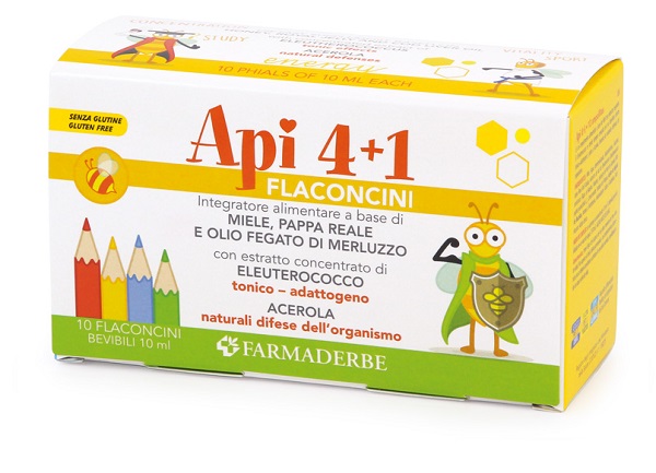 API 4+1 LIQUIDO 10 FLACONCINI 10 ML - Doctor Vinz