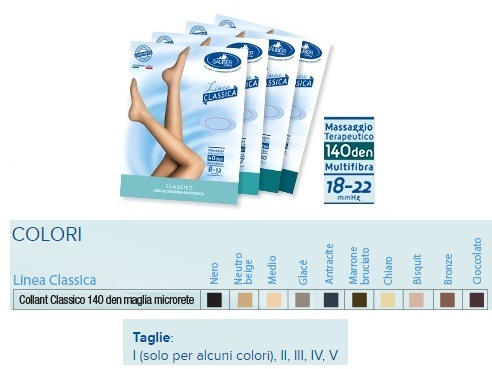 SAUBER COLLANT 140 DENARI MAGLIA MICRORETE GLACE' 5 LINEA CLASSICA - Doctor Vinz