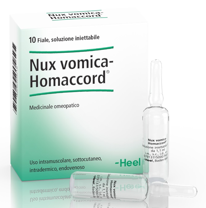 HEEL NUX VOMICA HOMACCORD 10 FIALE - Doctor Vinz